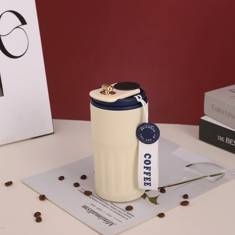 Thermos à Café en acier inoxydable avec affichage de la température et une capacité de 12 à24H de maintient de la chaleur ou du froid